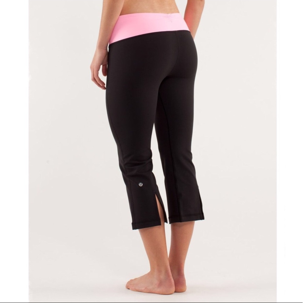 Lululemon split calf reversible cropped yoga pant